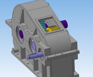 3D модель Редуктор РМ-500-12,5