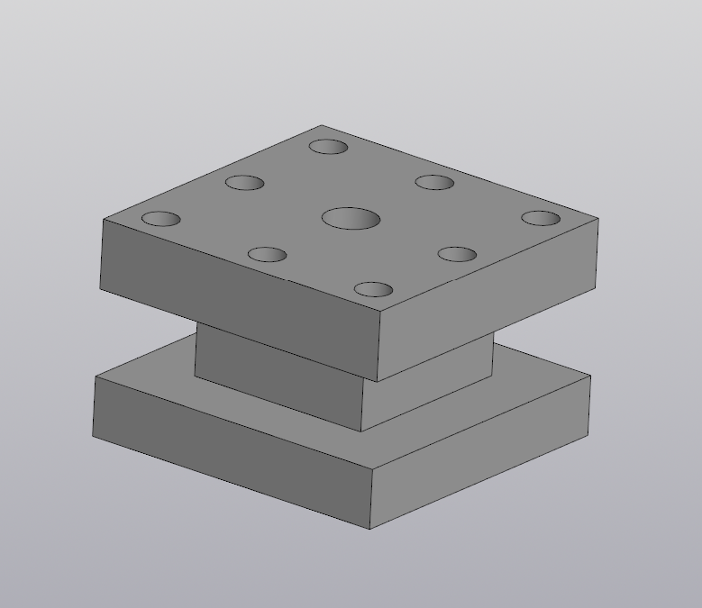 3D модель Усиленный резцедержатель токарного станка WM210V