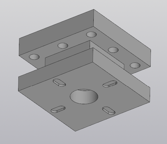 3D модель Усиленный резцедержатель токарного станка WM210V