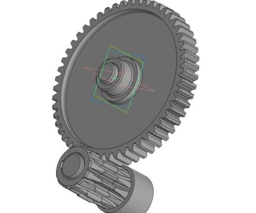 Чертеж Моделирование элементов механических передач ОМП в библиотеке «Валы и механические передачи 2D» CАПР Компас 3D