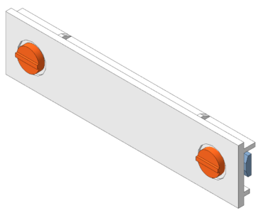 3D модель Накладка для магнитофона Романтик-201-стерео