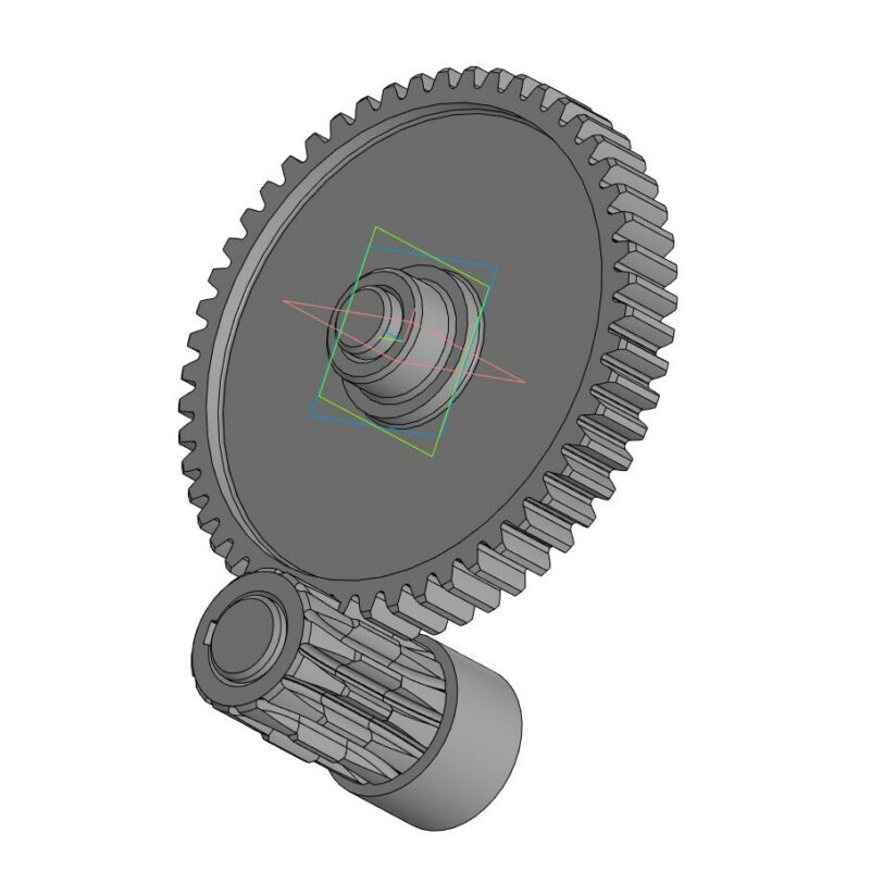 Чертеж Моделирование элементов механических передач ОМП в библиотеке «Валы и механические передачи 2D» CАПР Компас 3D