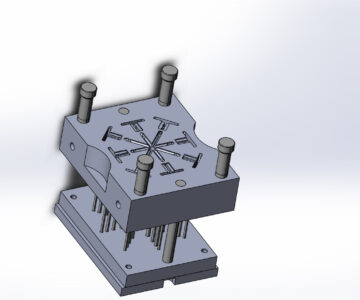 3D модель Модель сборки сменных формообразующих.