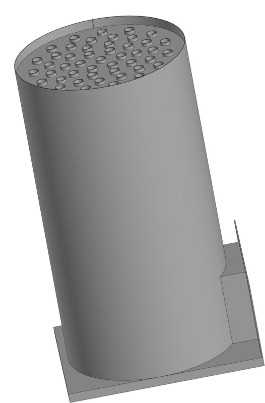 Чертеж Котёл водогрейный 300 квт