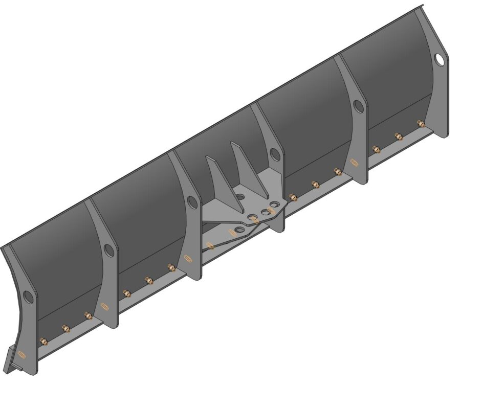 3D модель Отвал снегоочистительный для Bobcat s530