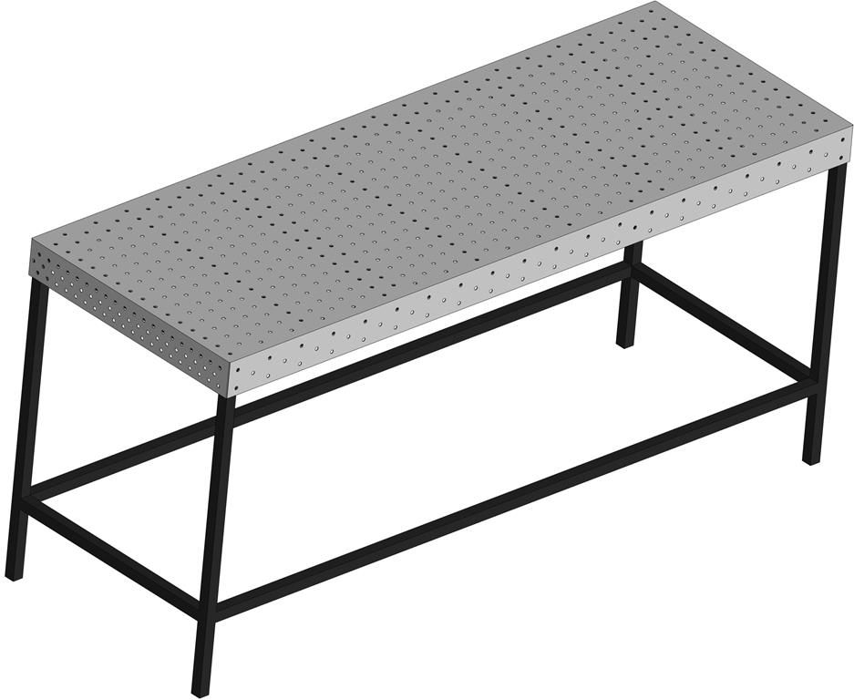 3D модель Верстак 2000х700х800.