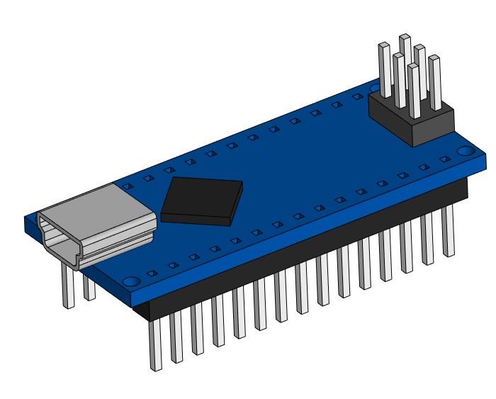 3D модель Модель Arduino Nano