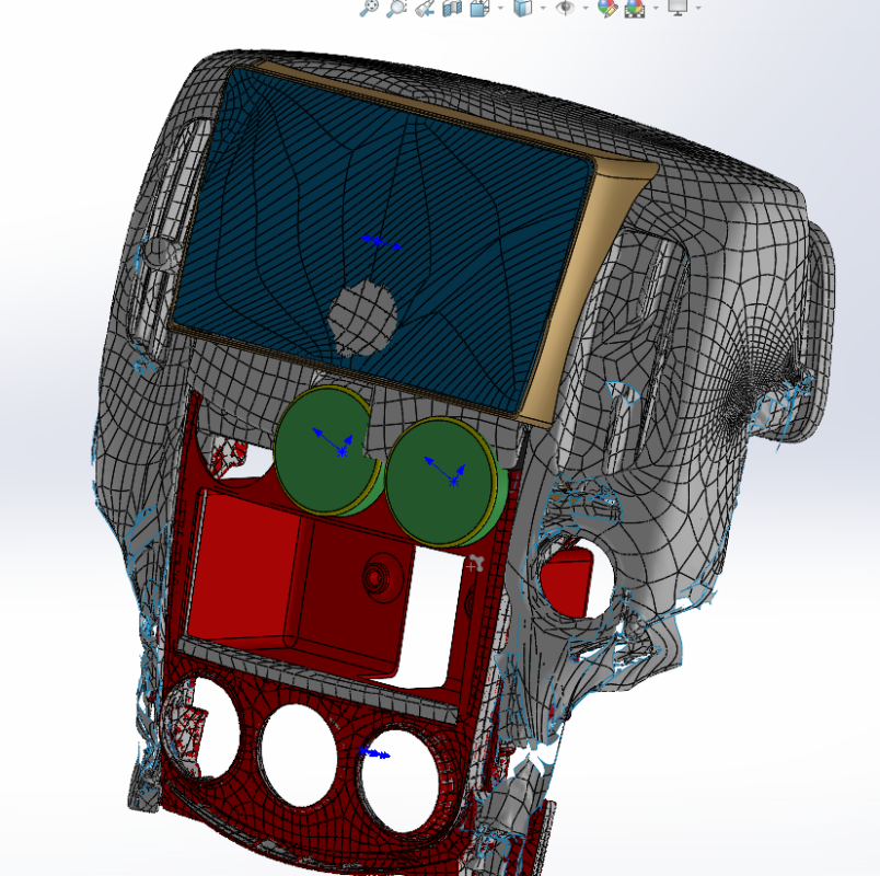 3D модель Панель ниссан 370Z