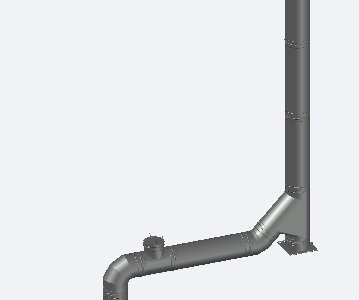 3D модель Напольный газовый одноконтурный котёл Lemax Clever L-100