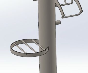 3D модель Колонка садовая