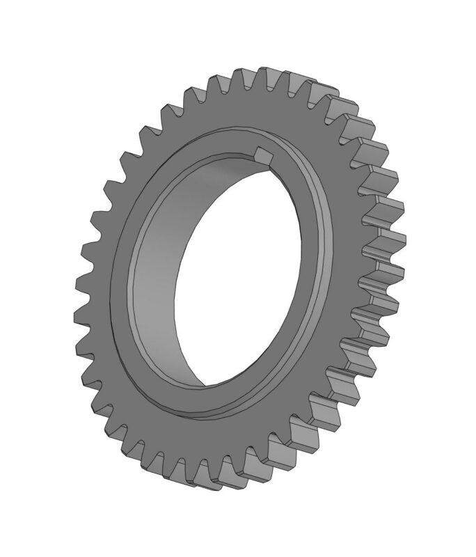 3D модель Шестерня m=2,5 z=38 для станка 2532Л