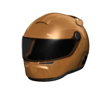 3D модель Шлем мотоциклиста