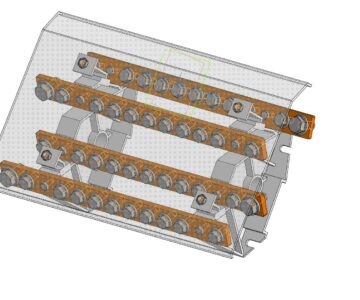 3D модель Блок распределительный шинный ШРБ-250 EKF