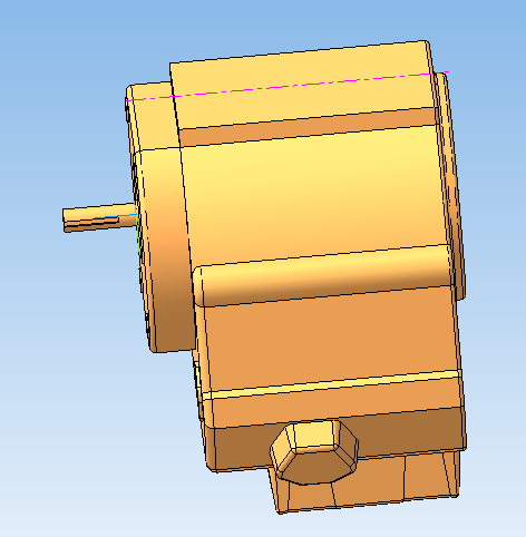 3D модель Двигатель Honda GXV620