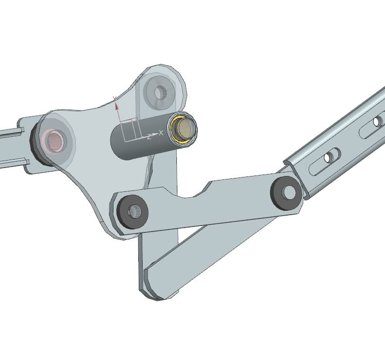 3D модель Трапеция стеклоочистителя ПАЗ Вектор Next