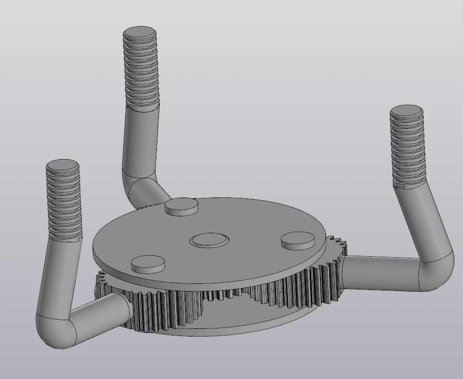 3D модель Съемник масляного фильтра двигателя
