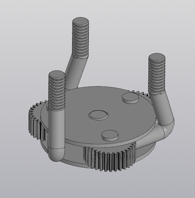 3D модель Съемник масляного фильтра двигателя