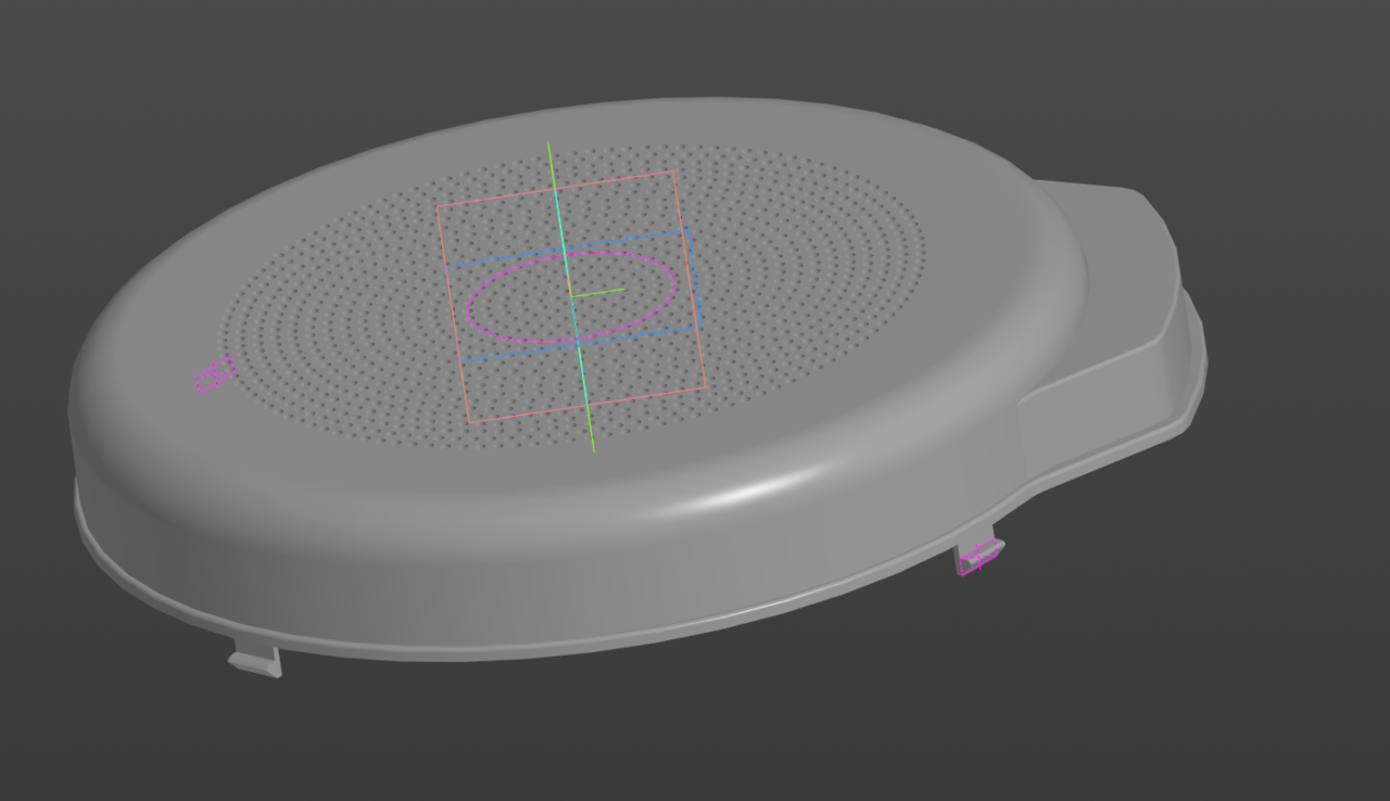 3D модель Сетка динамика FORD TRANSIT CUSTOM