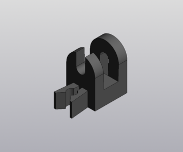 3D модель Держатель тяги 2108-6824168