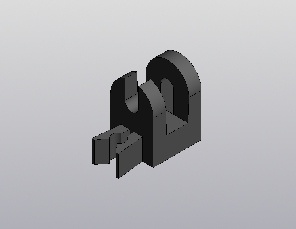 3D модель Держатель тяги 2108-6824168