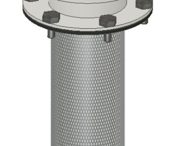 3D модель Горловина заливная TR-3/40 c сапуном