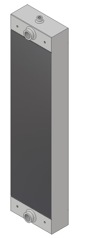 3D модель Охладитель алюминиевый RU 39895-0(JLCK81741B)