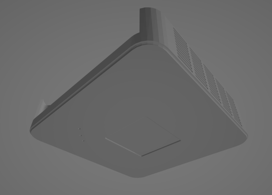 3D модель Корпус видеорегистратора Tantos TSr-UV0818 Eco