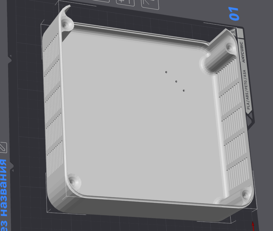 3D модель Корпус видеорегистратора Tantos TSr-UV0818 Eco