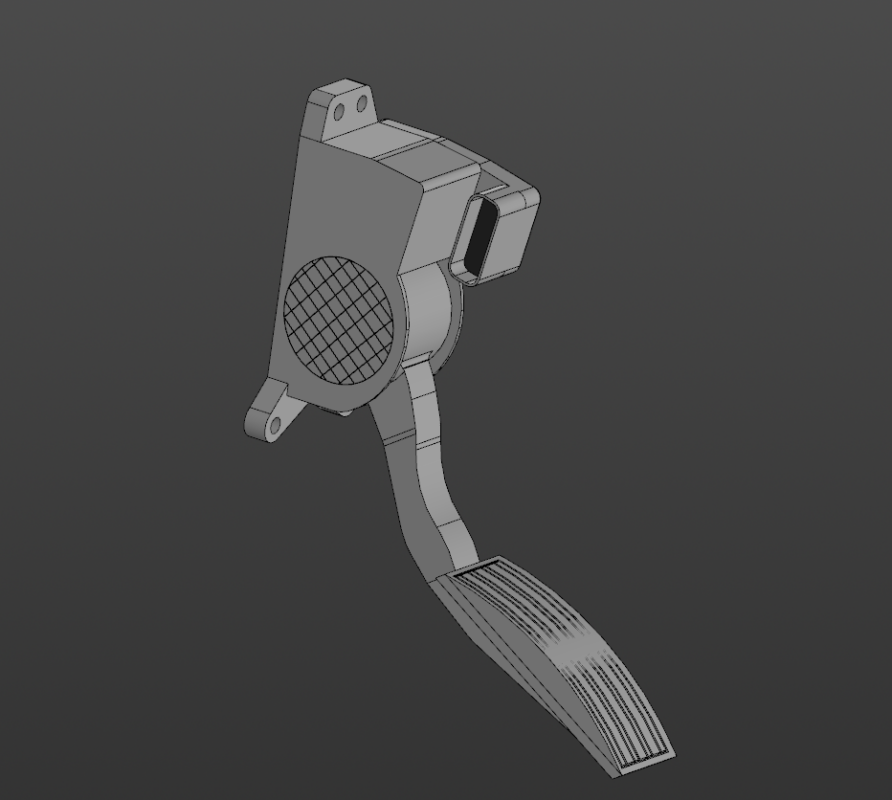 3D модель Педаль ГАЗа УАЗ Патриот 3163-00-1108150