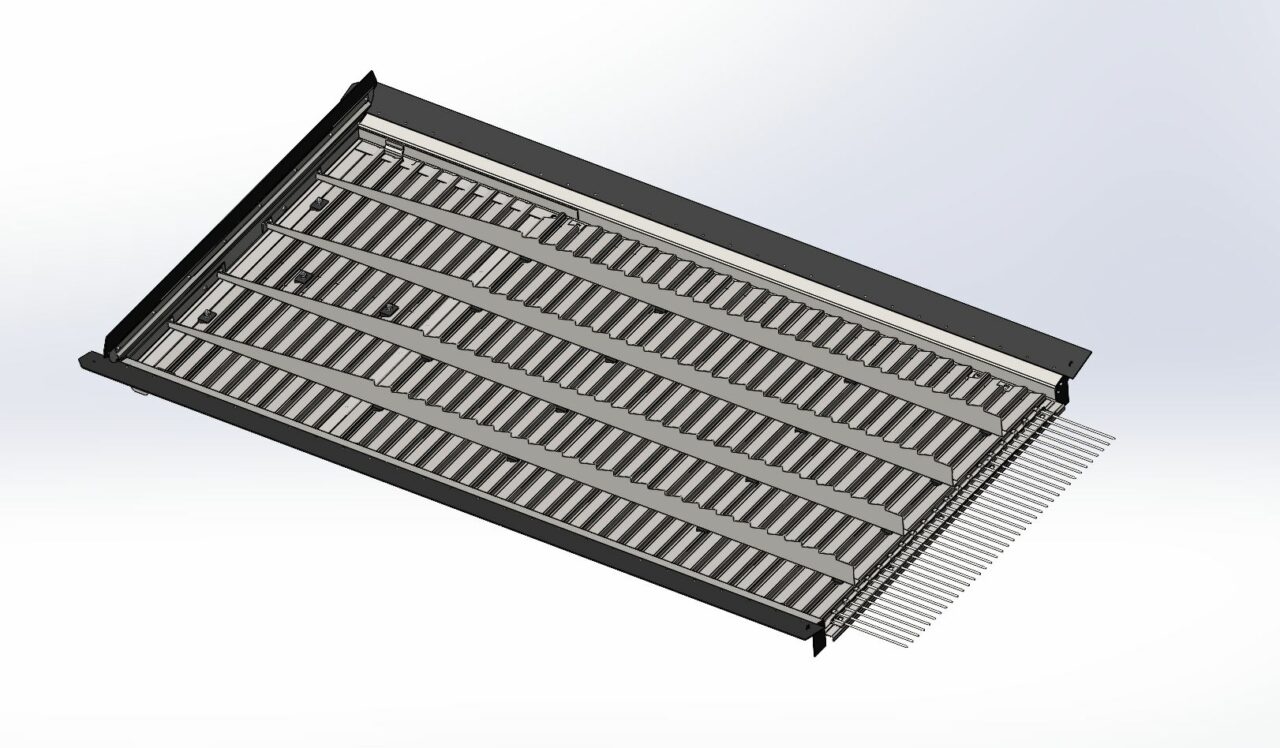 Чертеж Доска стрясная (грохот) (аналог 101.11.08.010 Вектор)