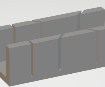 3D модель Стусло для резки пенопластового плинтуса