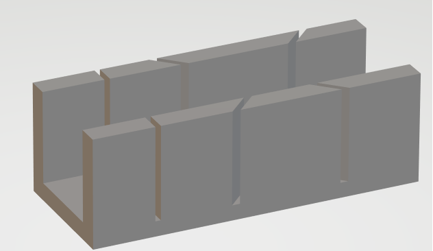 3D модель Стусло для резки пенопластового плинтуса