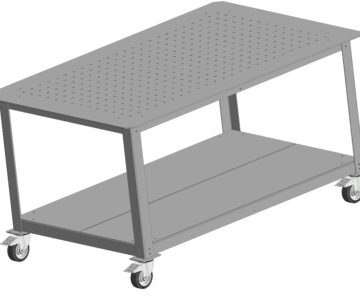 3D модель Стол сварочный передвижной 1400х900х735