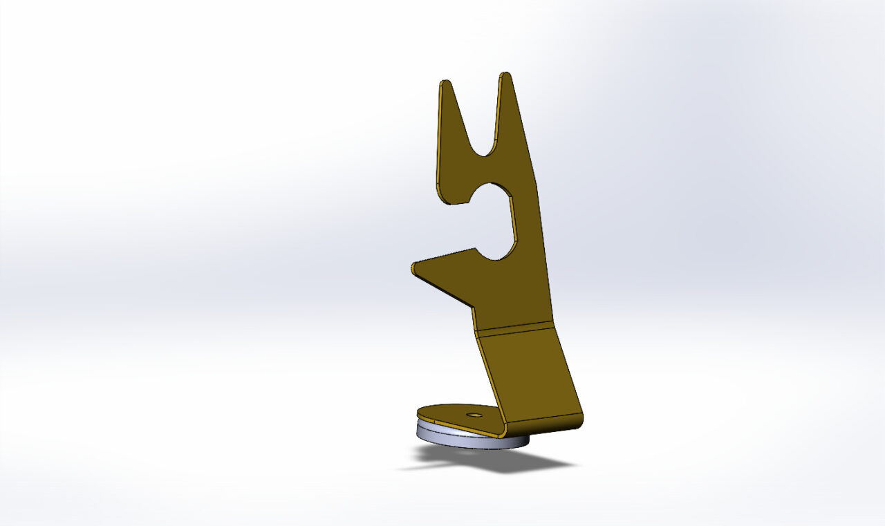 3D модель Магнитный держатель сварочной MIG и TIG горелки