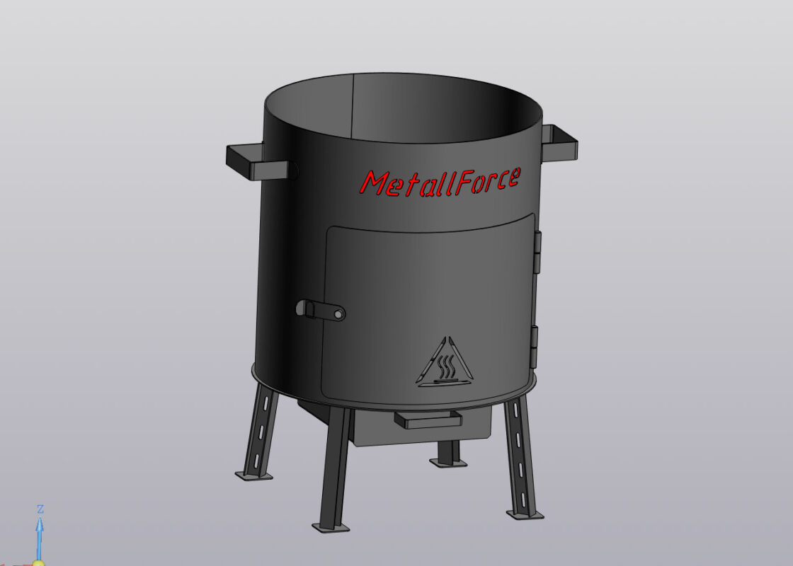 3D модель Учаг 650х450