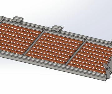 Чертеж Удлинитель решета верхнего (аналог 44Б-2-12-4А Нива)