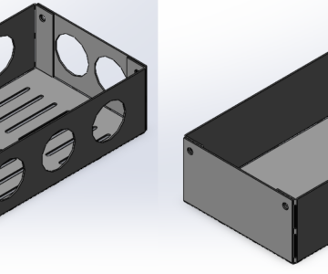 3D модель Ванночка для закалки деталей