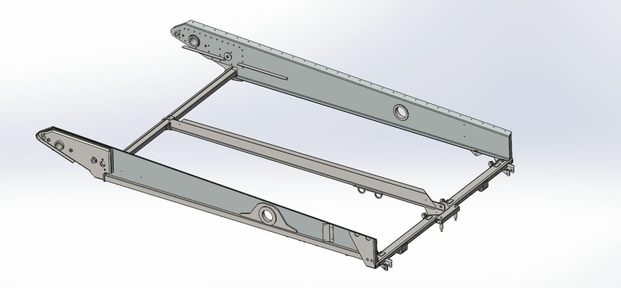 Чертеж Каркас стана решетного верхнего (аналог 181.21.27.010Б-01 Торум)