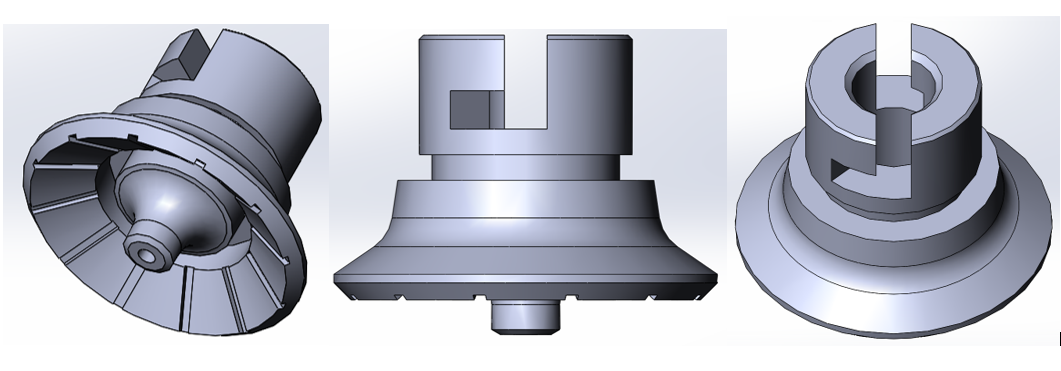 3D модель Втулка планетарного миксера KITFOR серия КТ