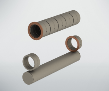 3D модель Комплект запчастей для коленно-рычажного механизма под итальянскую литьевую машину OMS 1350