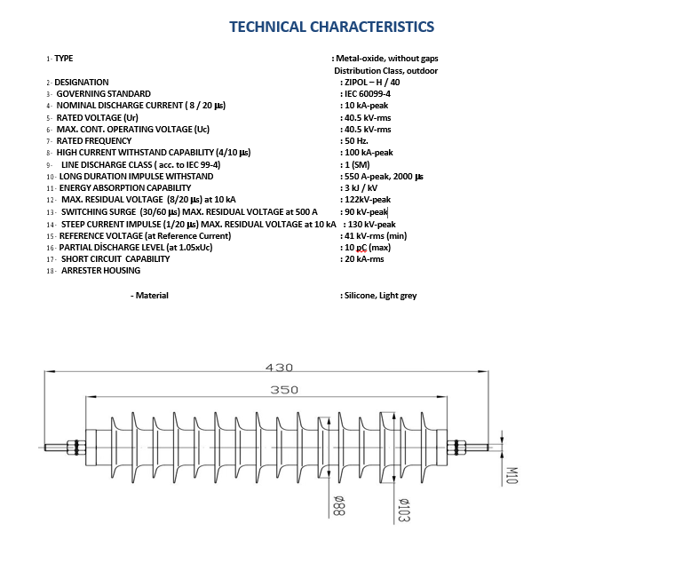 3D модель Ограничитель перенапряжения Yufeng - Surge Arrestor