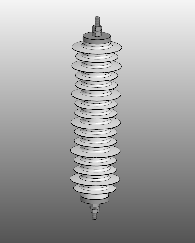 3D модель Ограничитель перенапряжения Yufeng - Surge Arrestor