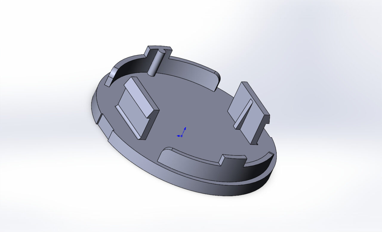 3D модель Заглушка рейлинга Suzuki Grand Vitara 458284