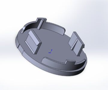 3D модель Заглушка рейлинга Suzuki Grand Vitara 458284