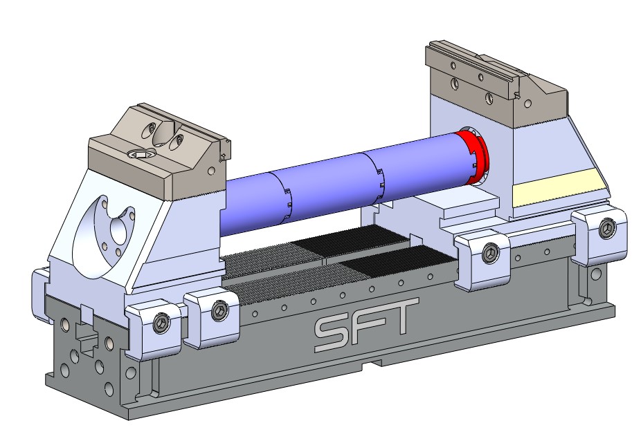 3D модель Зажим гидравлический Y5A500