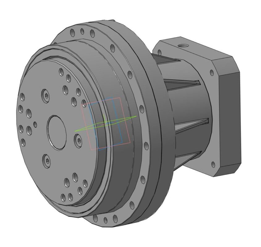 Чертеж Безлюфтовый узел REA2-220BX