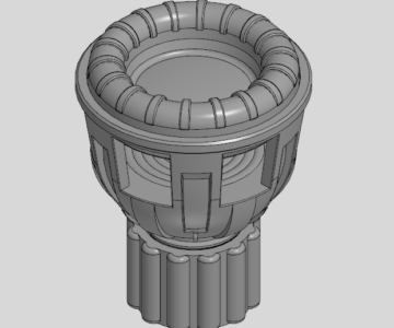3D модель Модель "Ароматизатор-сабвуфер" для 3D-печати
