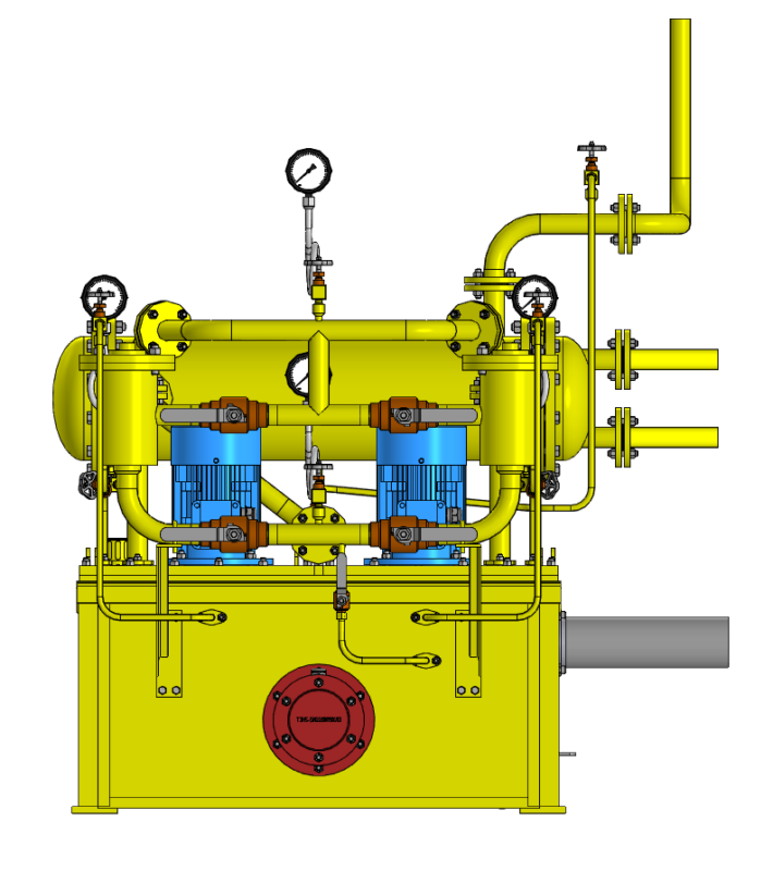 3D модель Маслоустановка для насосных агрегатов ПЭН с двигателями мощностью 1250…6300 кВт