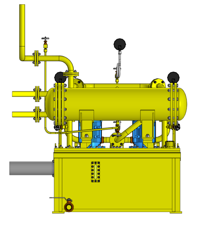 3D модель Маслоустановка для насосных агрегатов ПЭН с двигателями мощностью 1250…6300 кВт