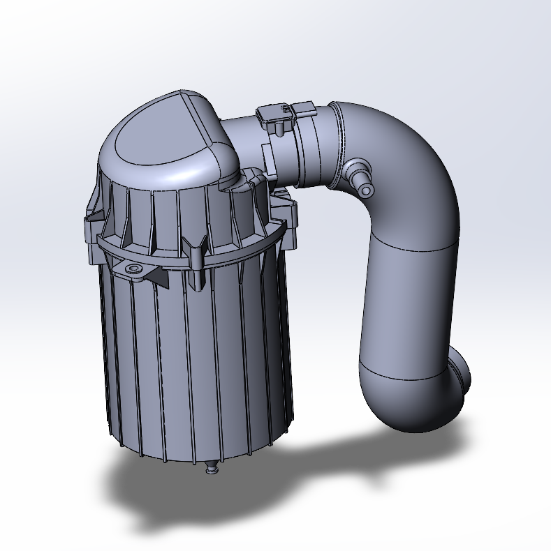 3D модель Газель NEXT Фильтр воздушный дв.Cummins 2.8 в сборе (С41R92.1109010)